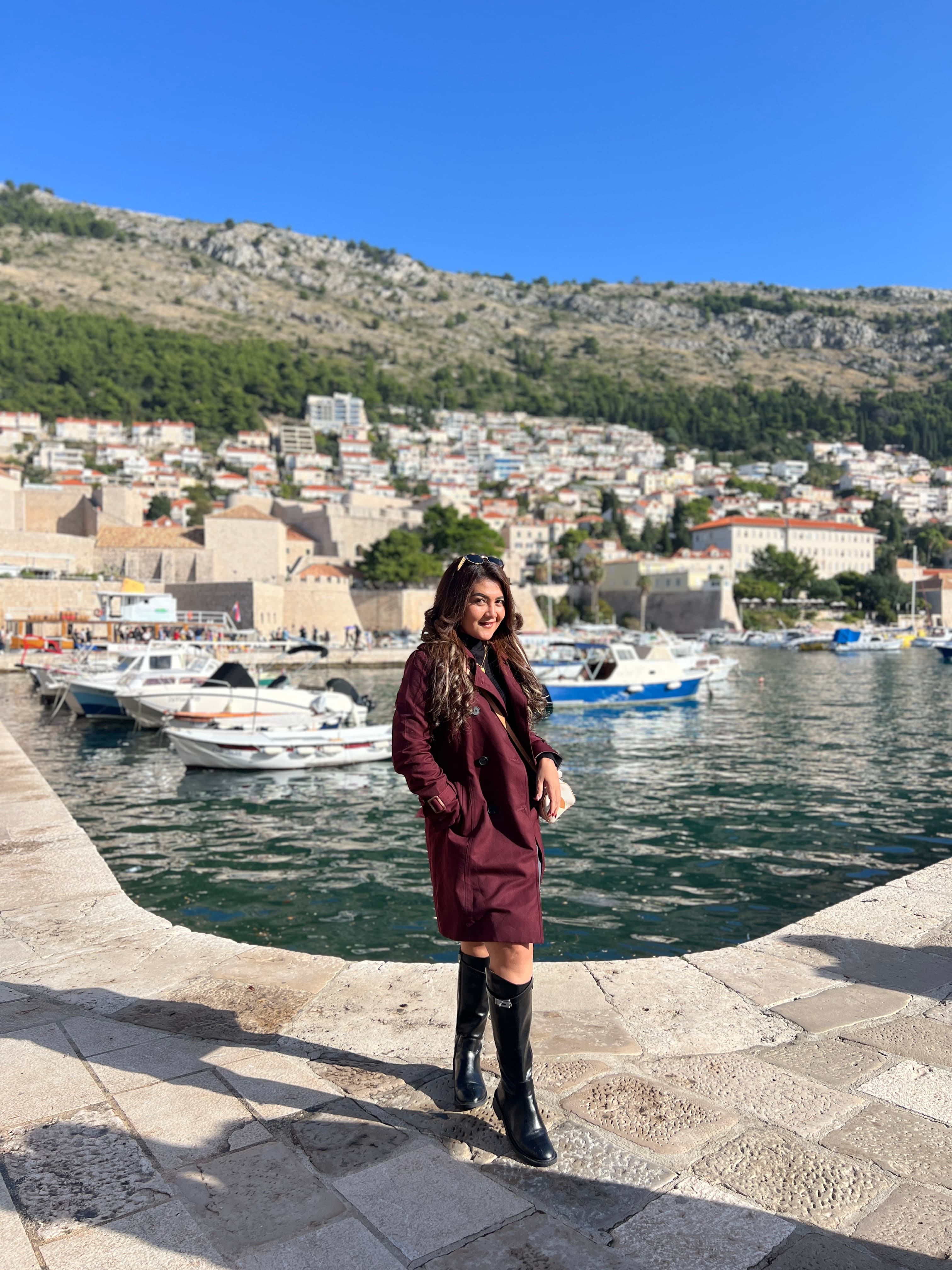 Dubrovnik old town Winter