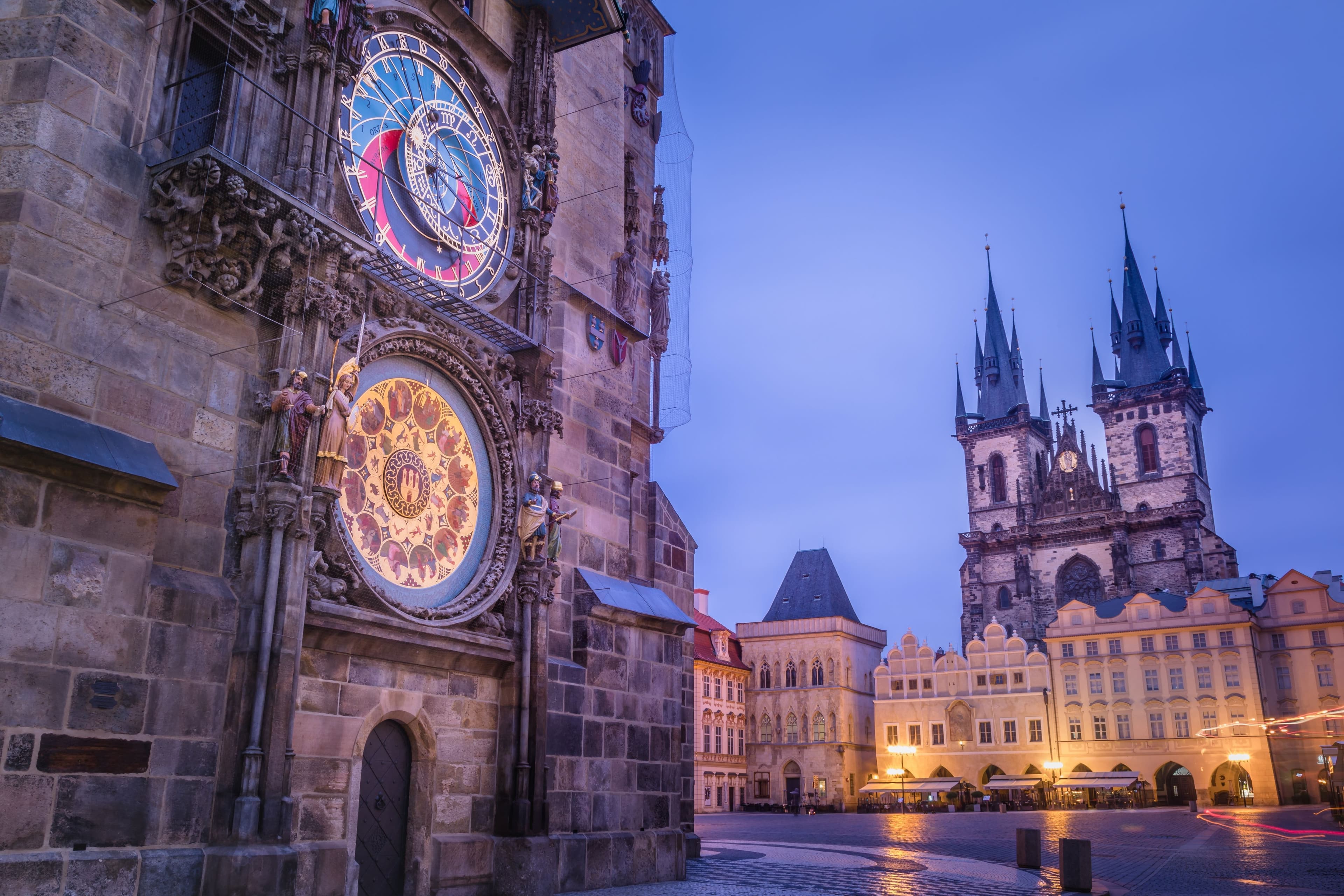 prague astronomical clock 1