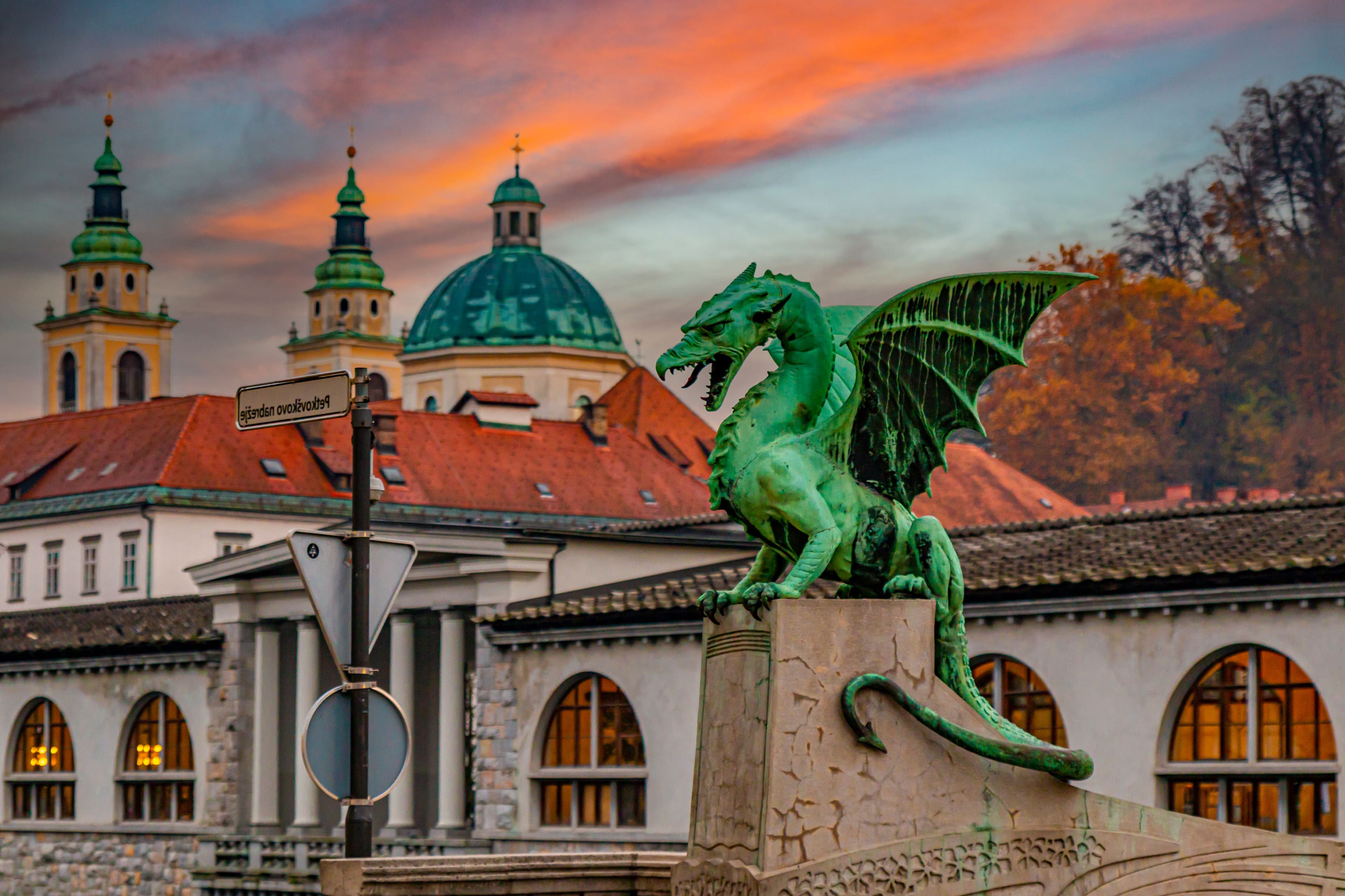 Dragon Bridge Ljubjana