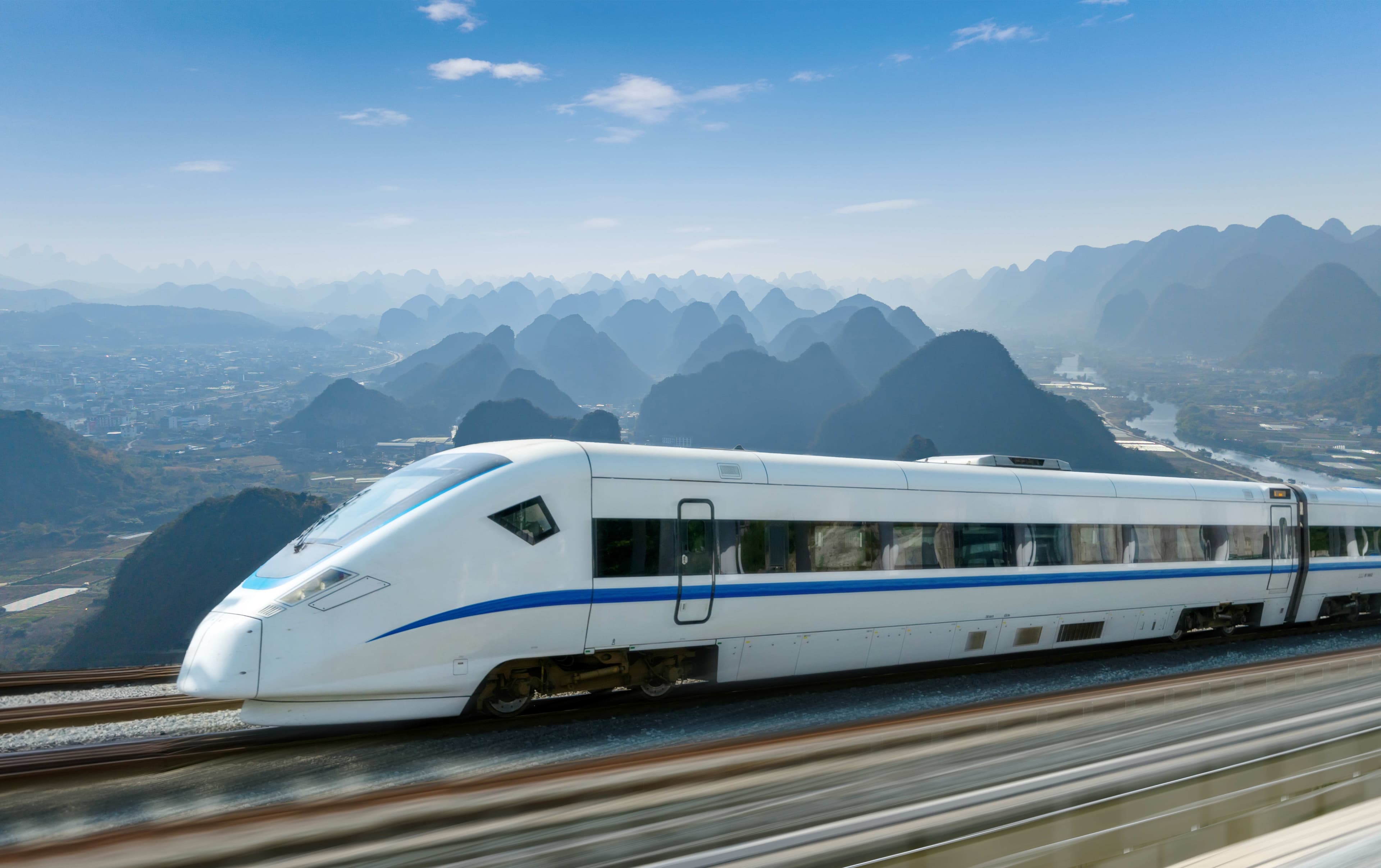 Transfer to Hangzhou by bullet train